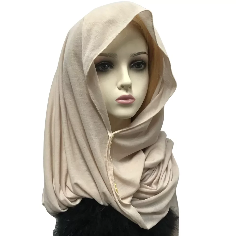Wholesale Muslim Women Cylinder Head Inner muslim women hijab mousseline bonnet scarf hijab jersey cap