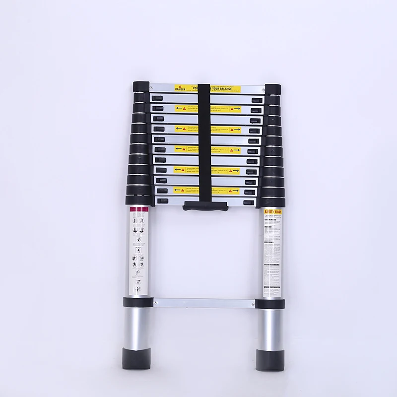 5.4M Telescopic Retractable Loft Folding Step Telescopic Ladder