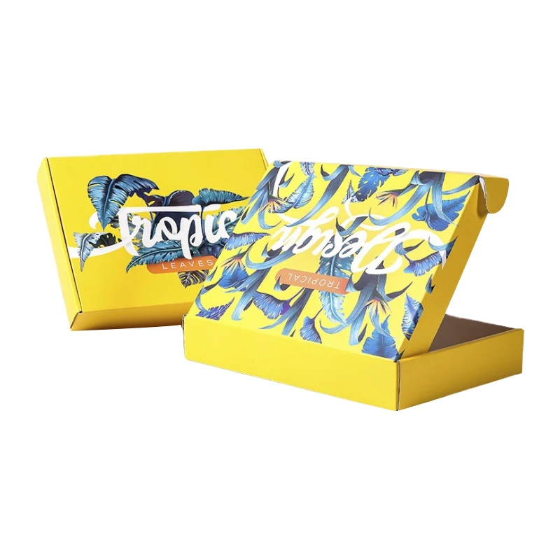 high quality cheap custom printed brand name clothes shoe shipping box lingerie package paper box with your own logo