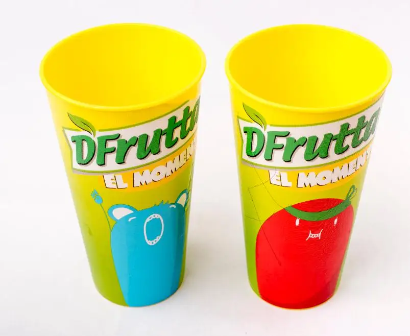 
500ml 16oz plastic kids drinking cup with IML printing for promotion 