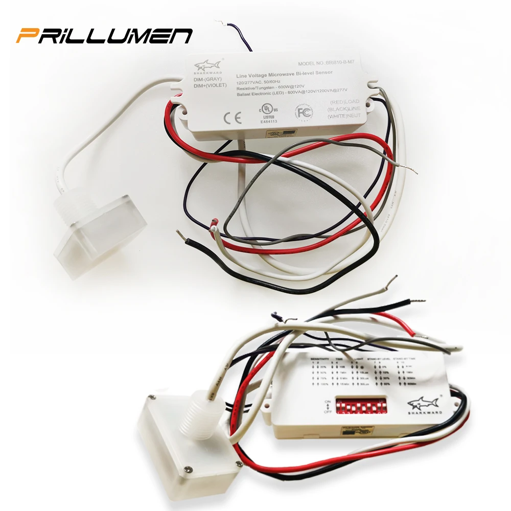 sensor kit with pir detection microwave occupancy switch