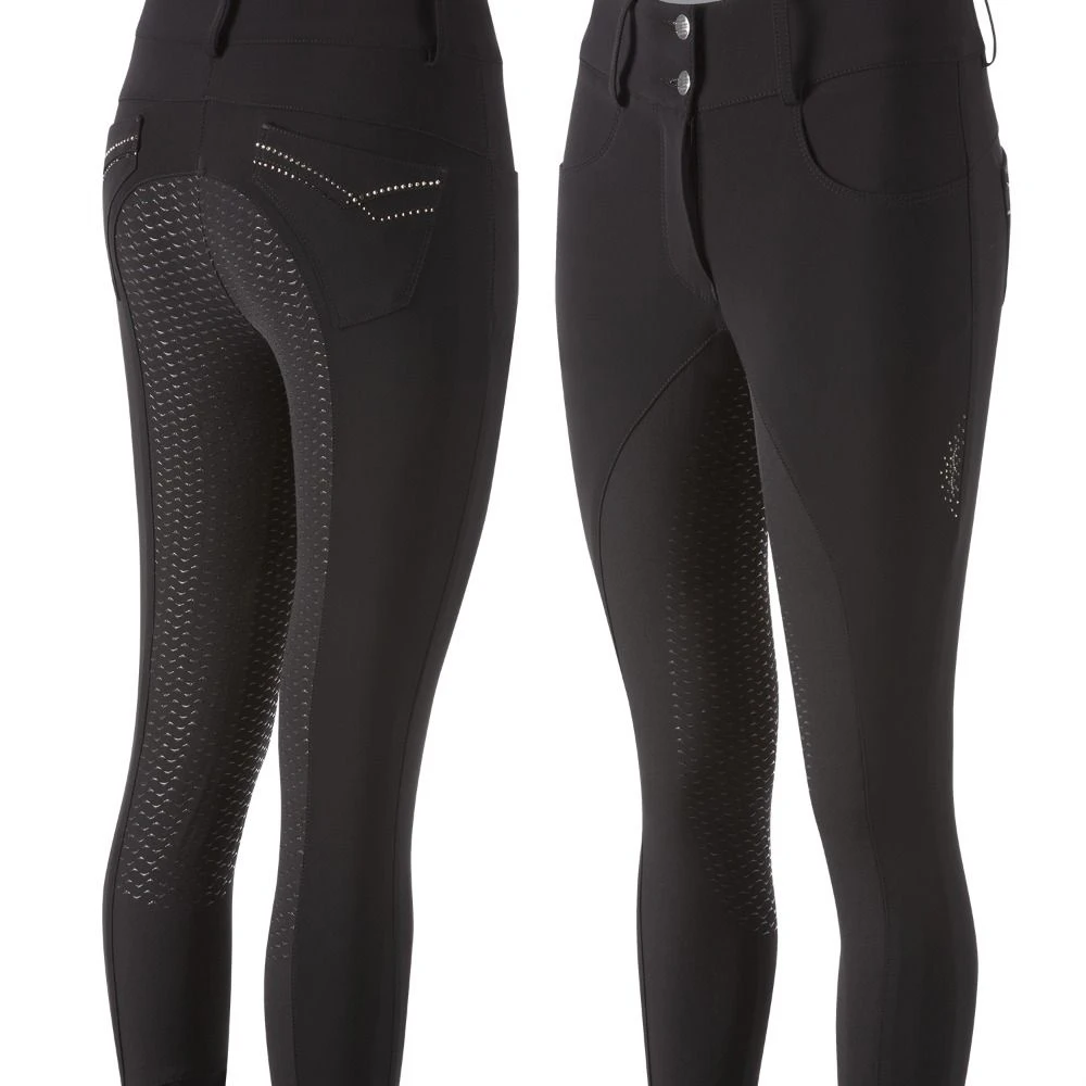 Full Seat Silicone Equestrian Riding Pants Femme Horse Breeches Horseback Equestrian Outfit Equitacion Racing Tights High Waist