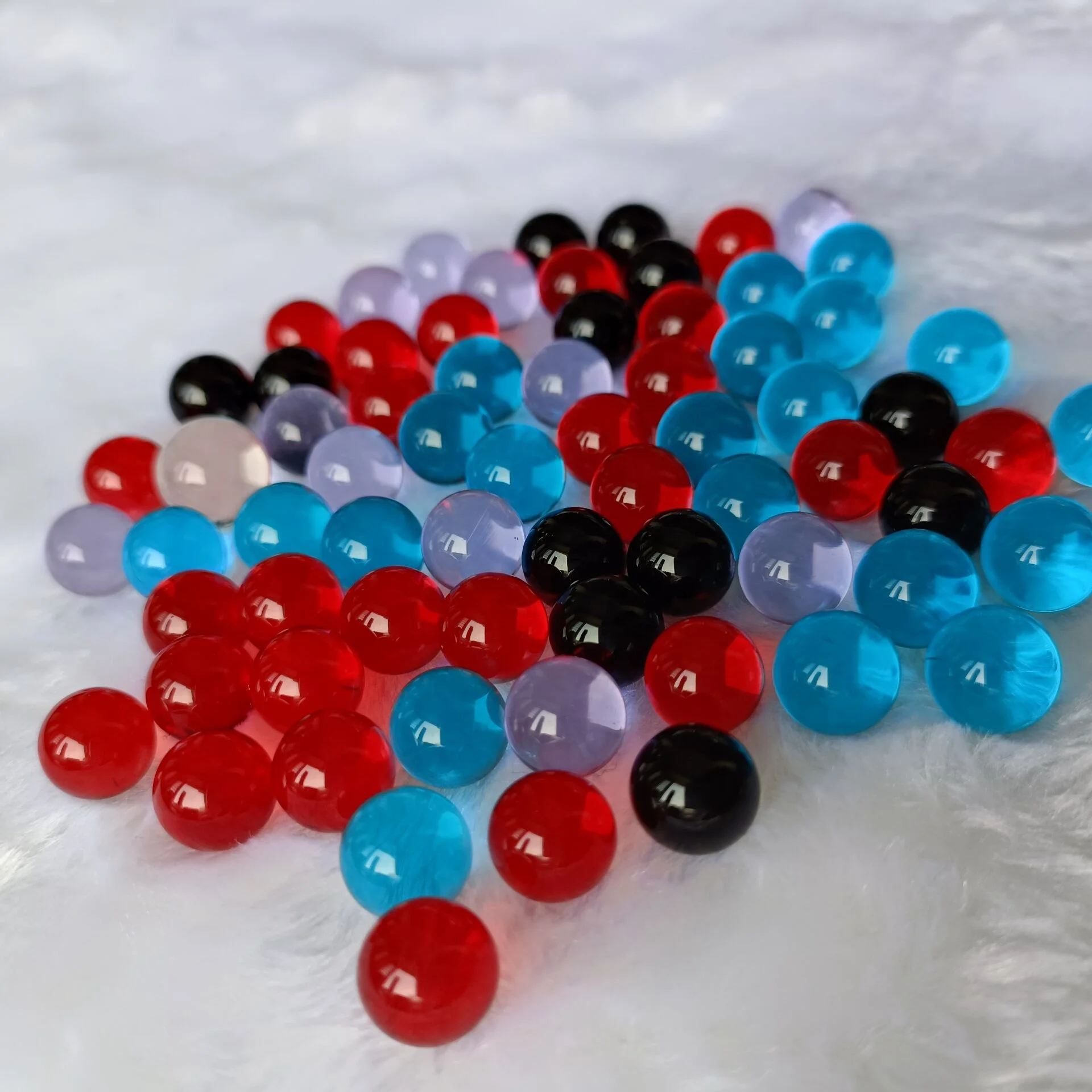 Wholesale crystal glass marbles 3mm 4mm 5mm 6mm 8mm 10mm bulk round solid glass marbles