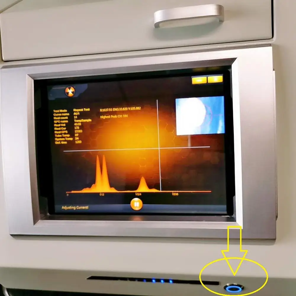 Ювелирный анализатор драгоценных металлов, инструмент, тестер золота, спектрометр 8200 Мб