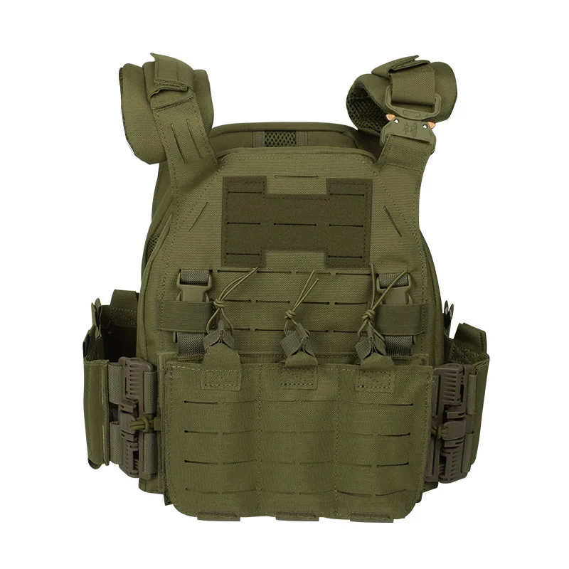 Nylon Outdoor Quick Release Molle Combat Vest Assault Tactical Plate Carrier Vest