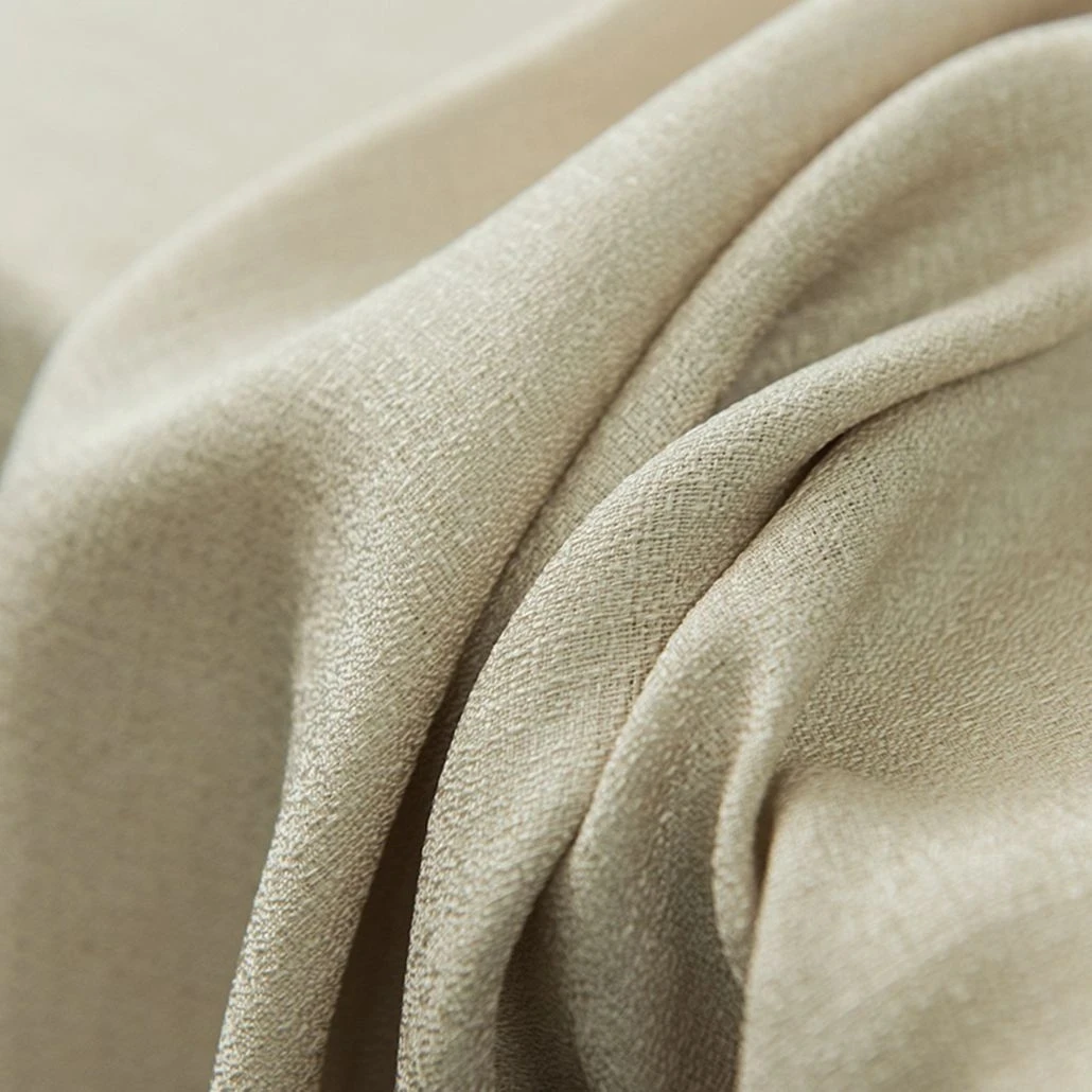 Factory Supply Sheer Curtain Fabric Linen Windows