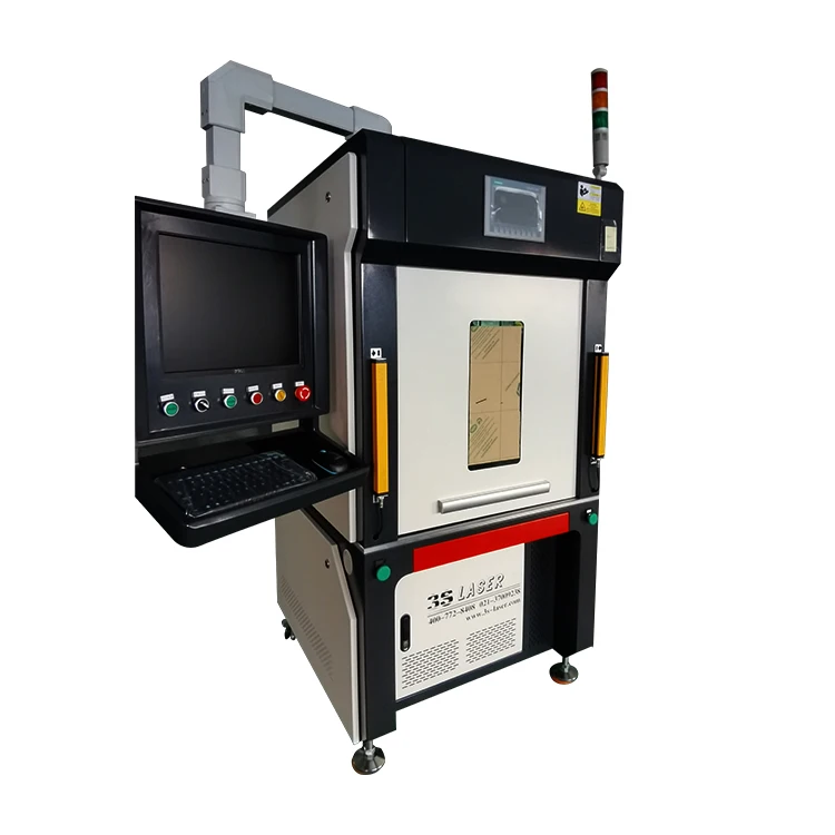 
Three beams supply galvanometer plastic laser welding machine, automotive sensor high-precision plastic laser welding 