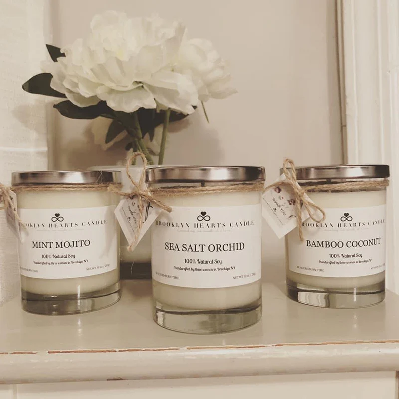 
round 7 oz 10oz 15oz 18oz empty clear candle jars glass with metal lid 