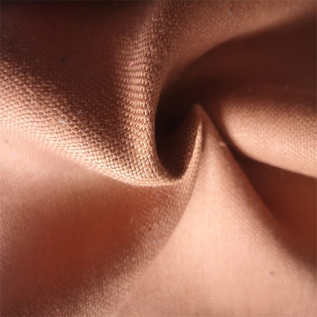 320g 100% linen  heave fabrics for home sofa and cloth bag