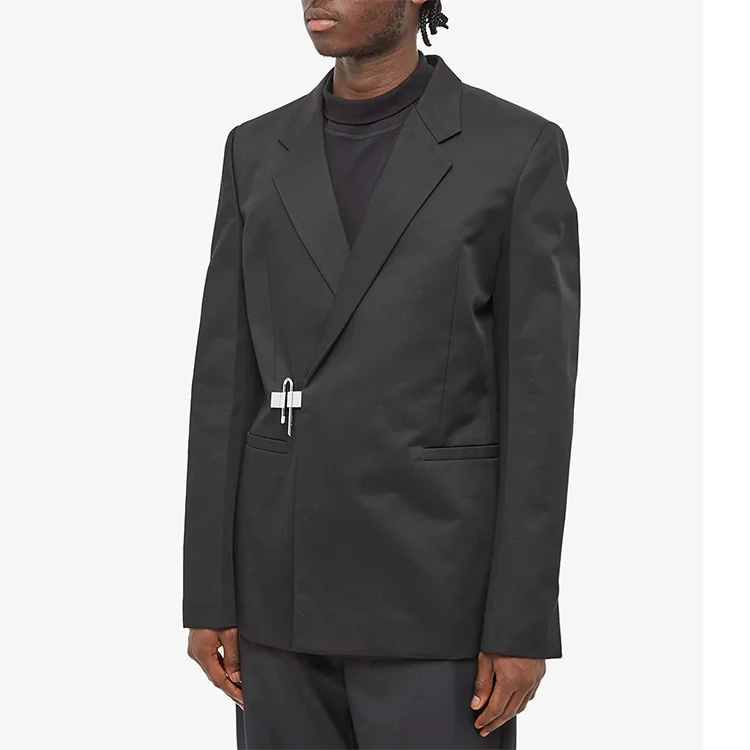 OEM men slim blazer spin on the traditional style with 2 front pockets suit jacket blazer