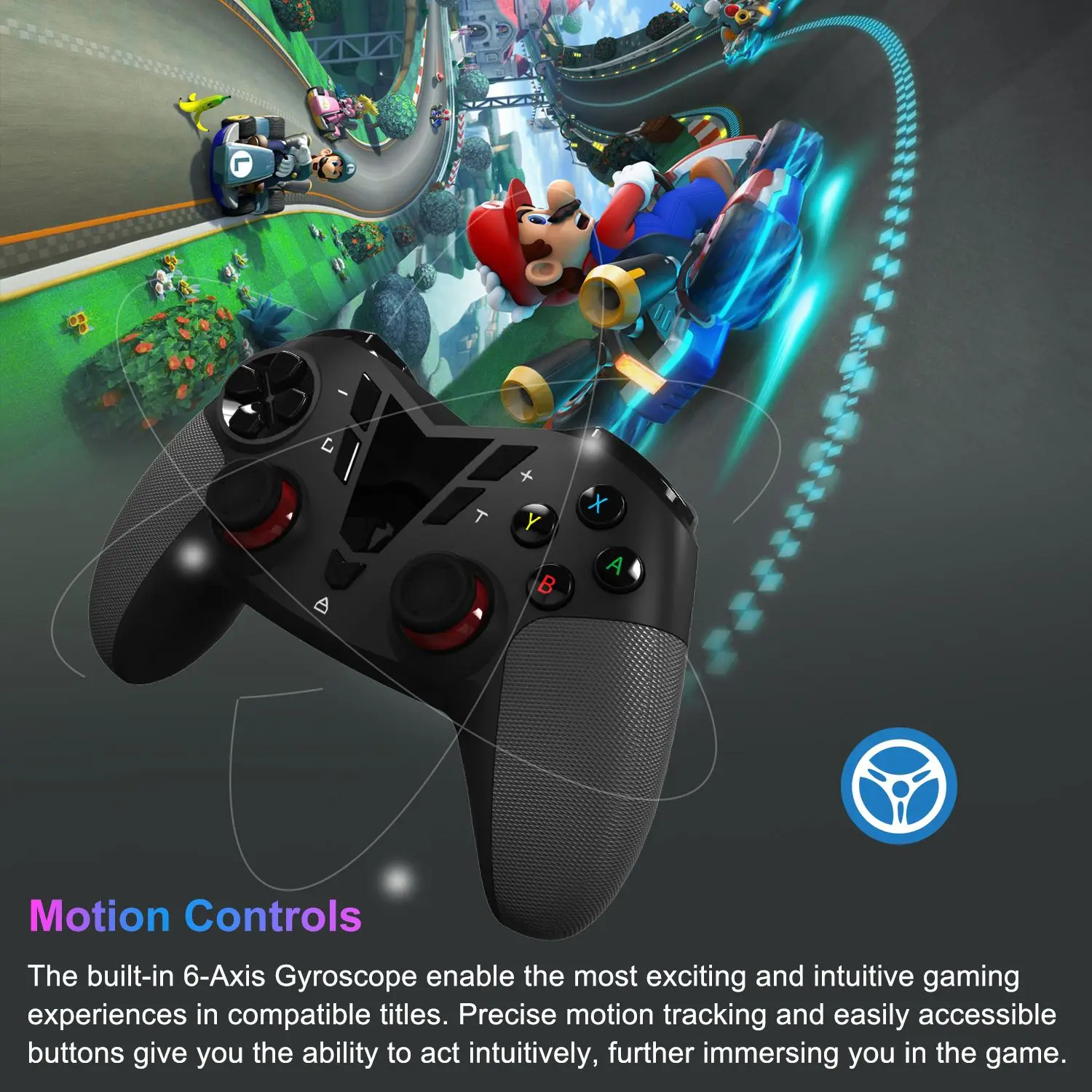Double shock NS Switch Pro геймпад контроллер с поддержкой ТВ ПК переключатель телефона игровая
