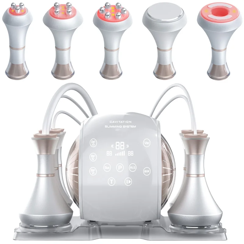 laser cellulite reduction dual Immediate effect ultrasonic 6-1 cavitation slimming machine/Lp laser beauty spa equipment