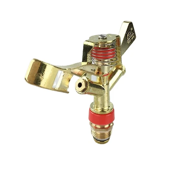 Латунный ударный разбрызгиватель, регулируемый латунный разбрызгиватель для орошения сельскохозяйственных культур и газонов