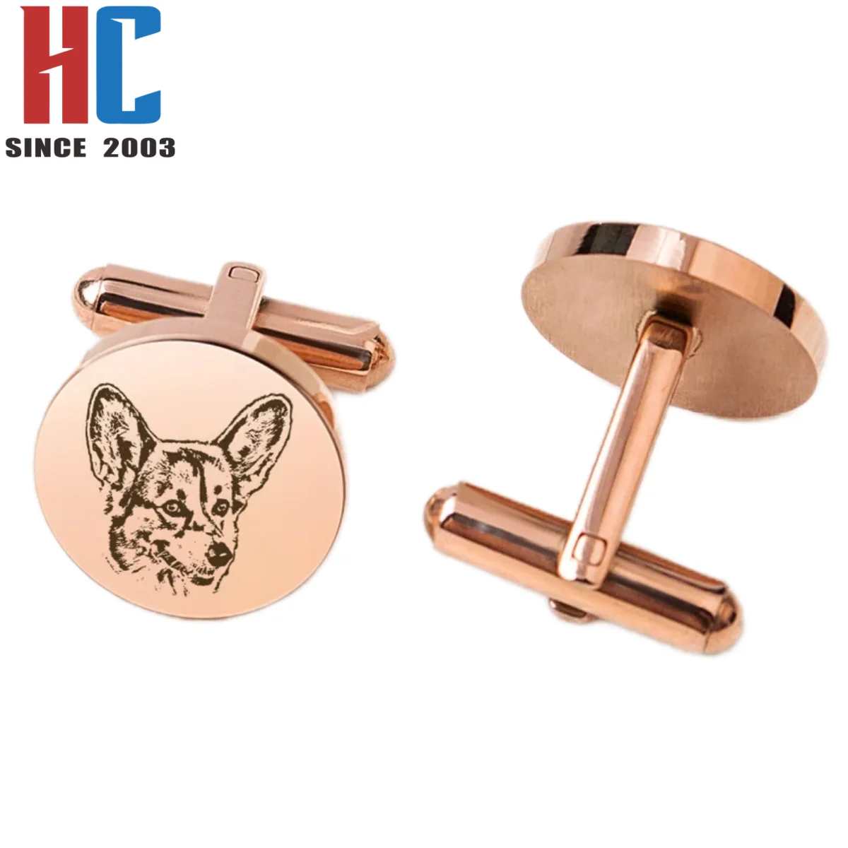 20 Years Factory Custom Dog  Cat Cufflinks Pet Cufflinks