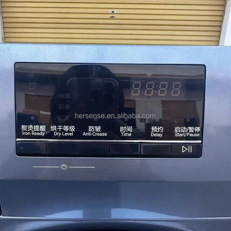 Haier Automatic Drying Machine Front-load Clothes Tumble Dryer 10kgs 220v 50/60hz Philippines With Plug Inverter Type All In 1