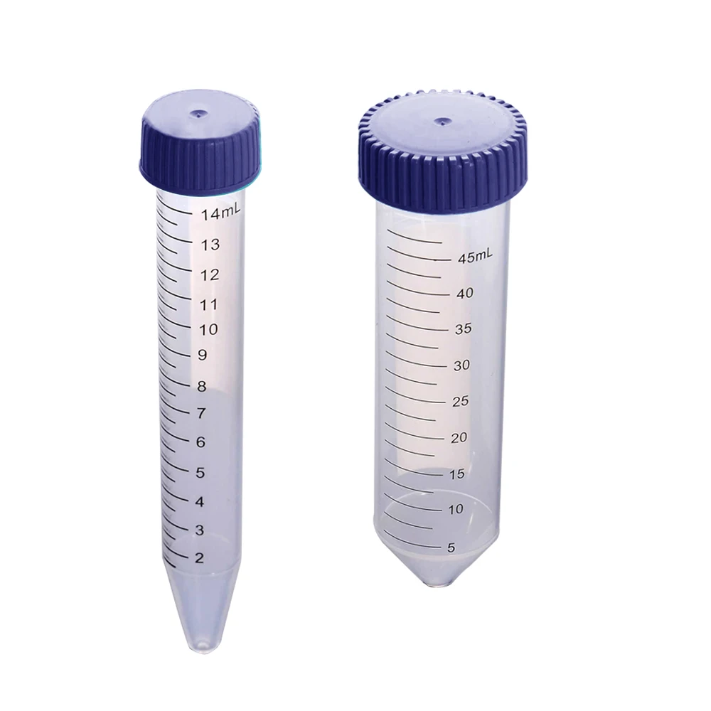 ISO9001 Approved Wholesale Plastic PP Material 15ml 50ml Conical Centrifuge Tube