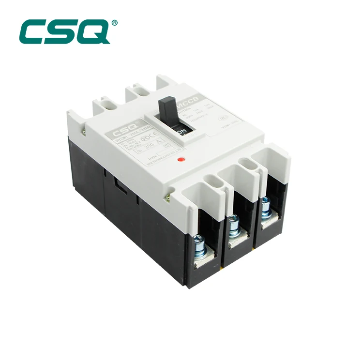 
China brand Home Use 63A 3P 4P Moulded Case Circuit Breaker 3 PHASE 125A 250A MCCB Good quality manufacturer 