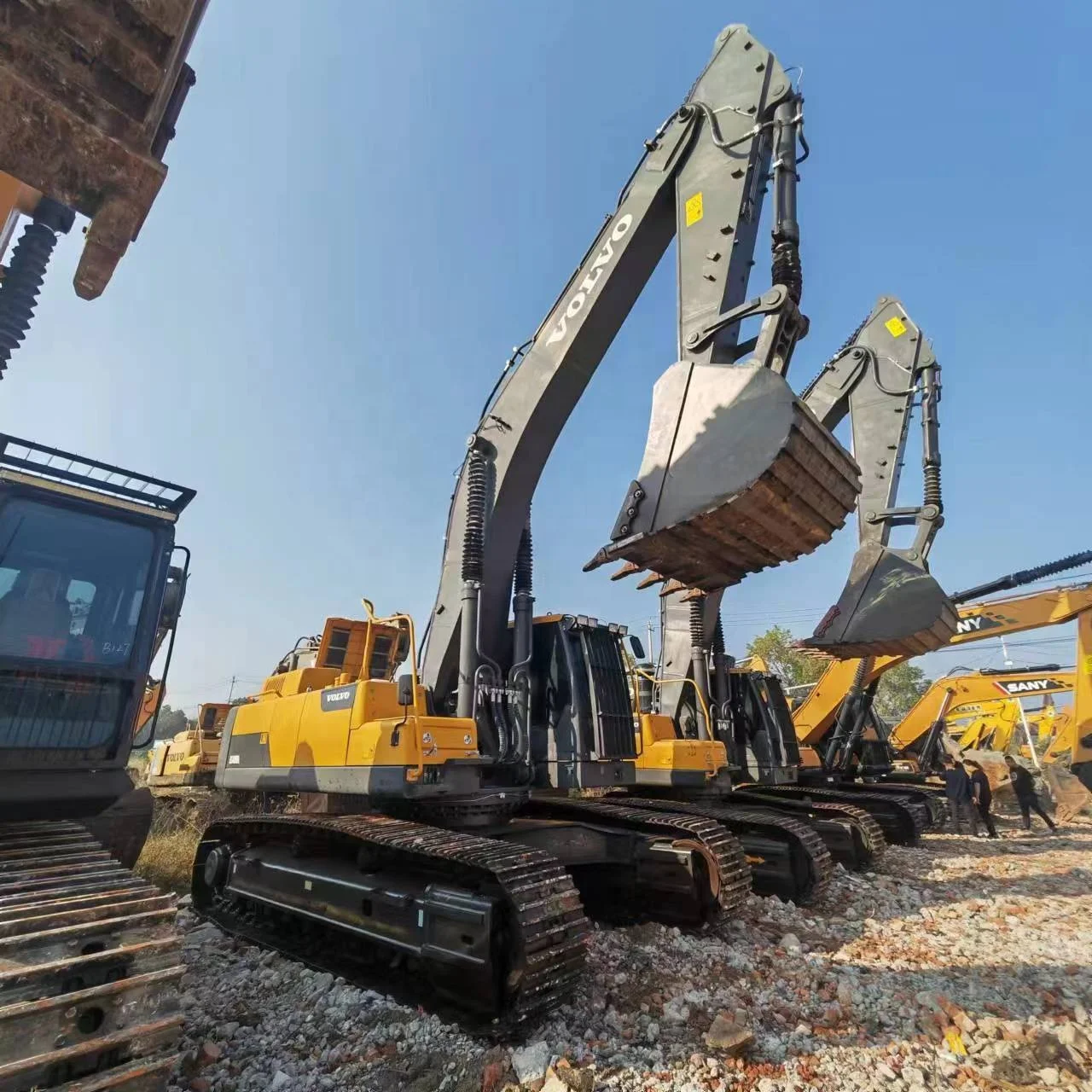 CN Supplier Contact Chat Now Compare Used Large Excavator Volvo EC480DL Mechanical Equipment Power Enough Efficient USA