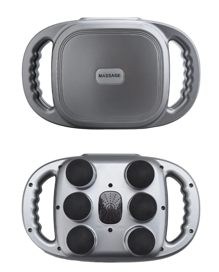 6 Heads Electric Massage Gun Deep Muscle Massager Body Relax Vibrate Fascial Fitness Machine