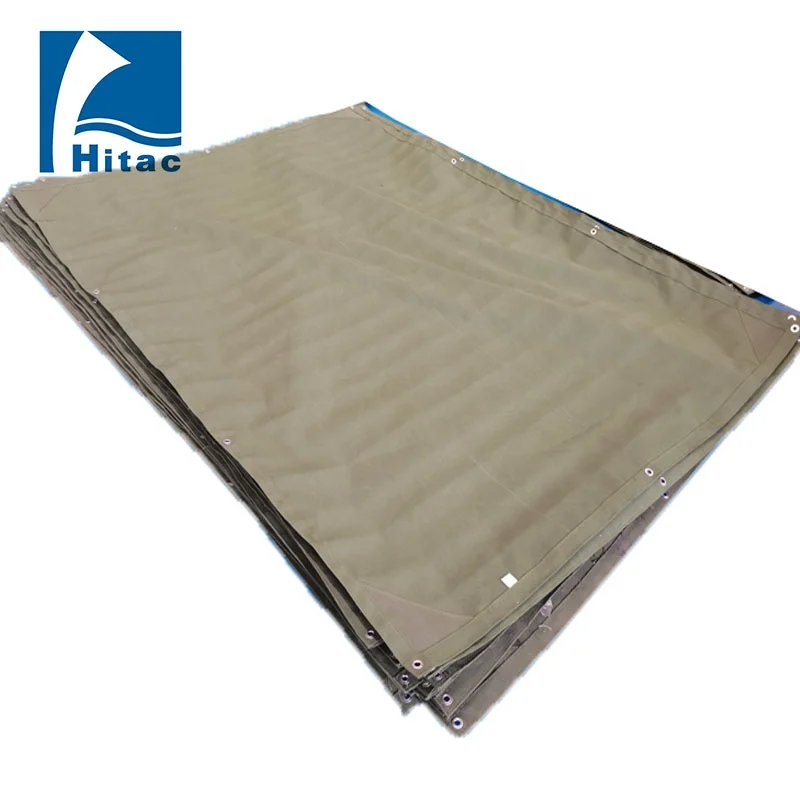 Wholesale factory price waterproof heavy duty tarpaulin canvas tarp