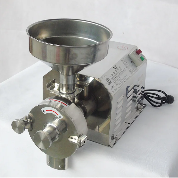 DX-55 small corn cob grinder home use small corn flour mill electric sugar grain corn mill