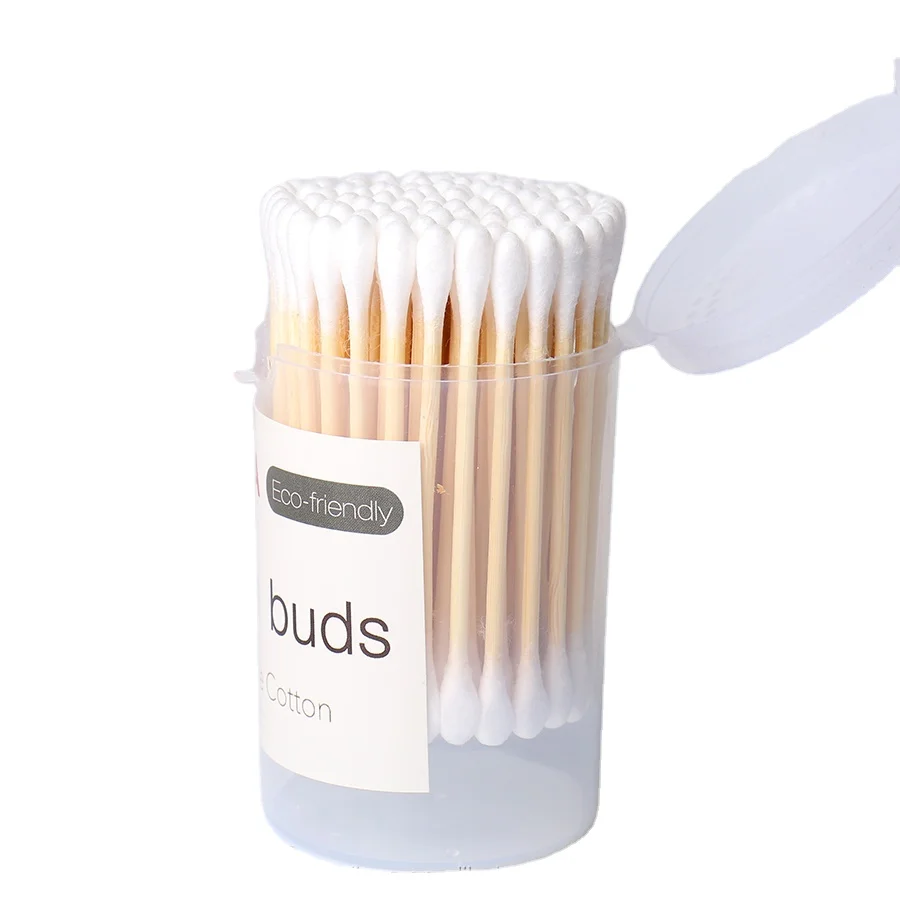 Machine making beauty care cotton buds