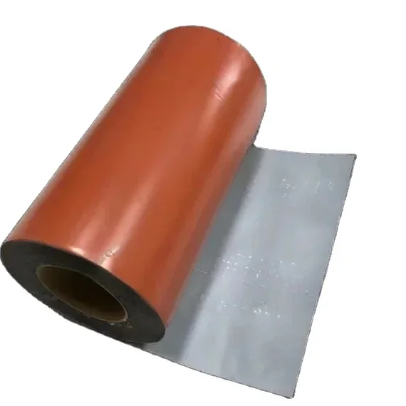 tile roof ridge vent  Corrugated aluminum foil flashing  red black and gray