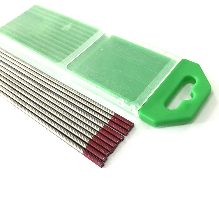 Tungsten electrode AWS standard high weldability red tungsten electrode TIG factory price tungsten electrode