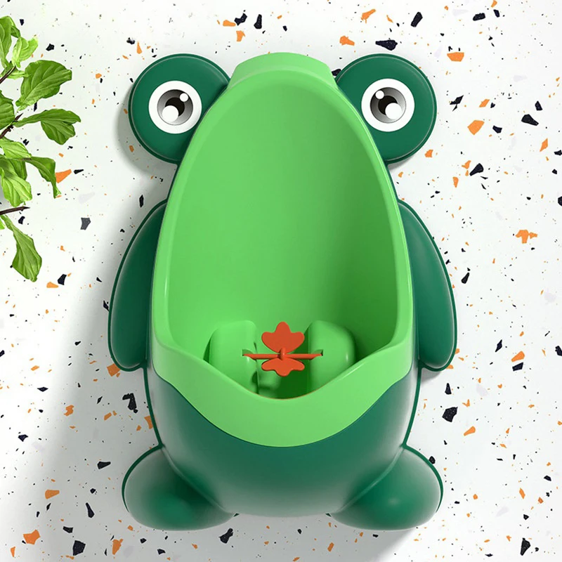 High Quality Wholesale Baby Bathroom Portable Cute Frog Urinal For Boy Potty Toilet Training