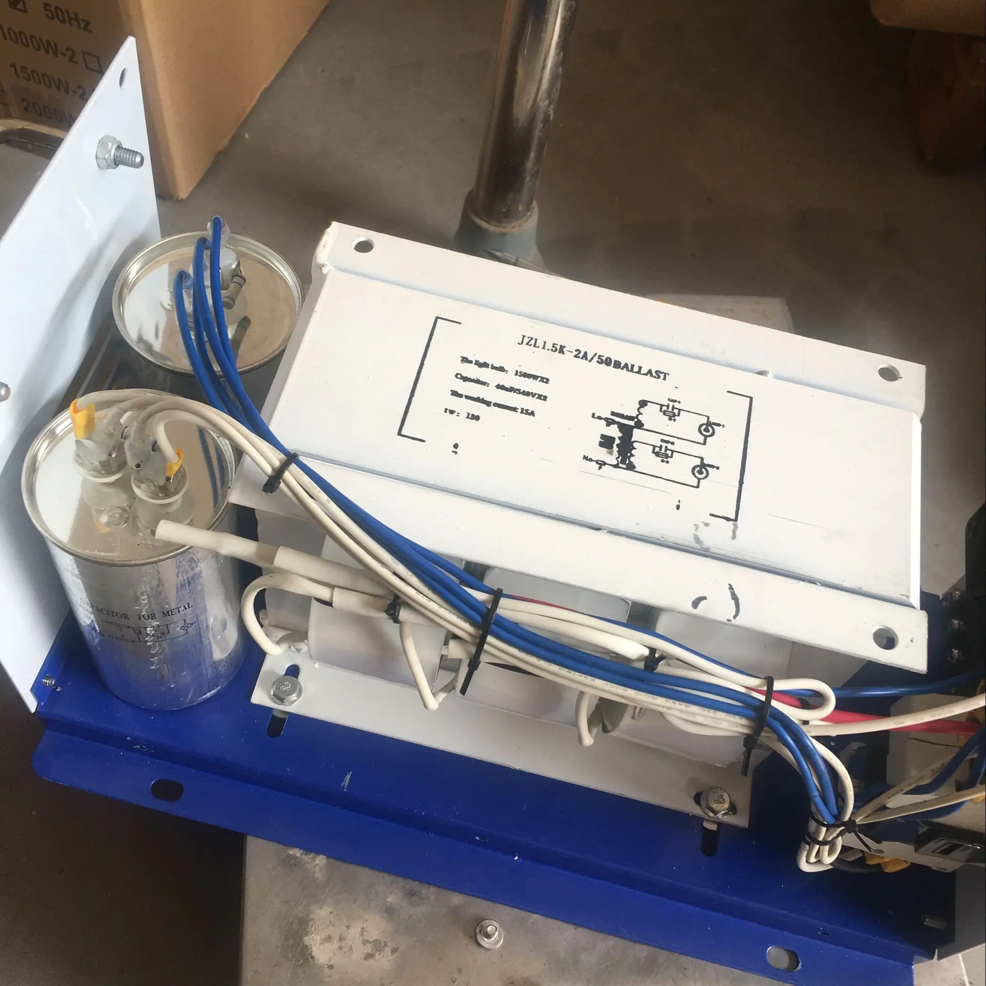 2000w fishing lamp stabilizer fishing lamp stabilizer light liquid fishing ballast for using on boat long lifspan saving energy