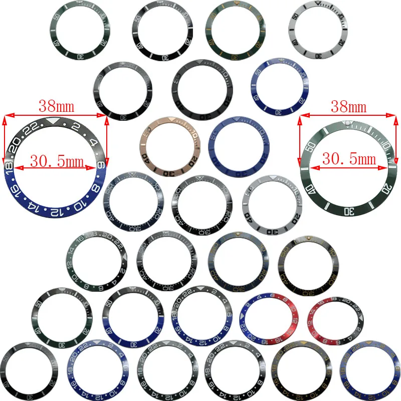 40mm Stainless Steel Sapphire Glass SUB Fit ETA 2836 Miyota 82 Series NH35 NH35A NH36 Movement Watch Case Part