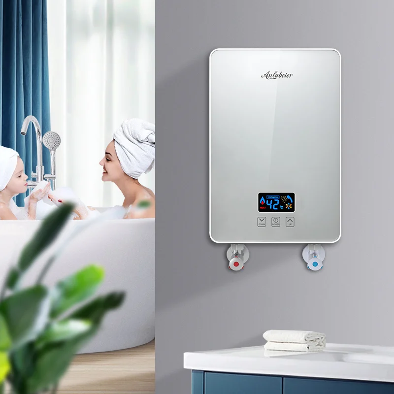 Golden Supplier 16 years Home use Instant Tankless Electric Hot Water Heater with Bath shower