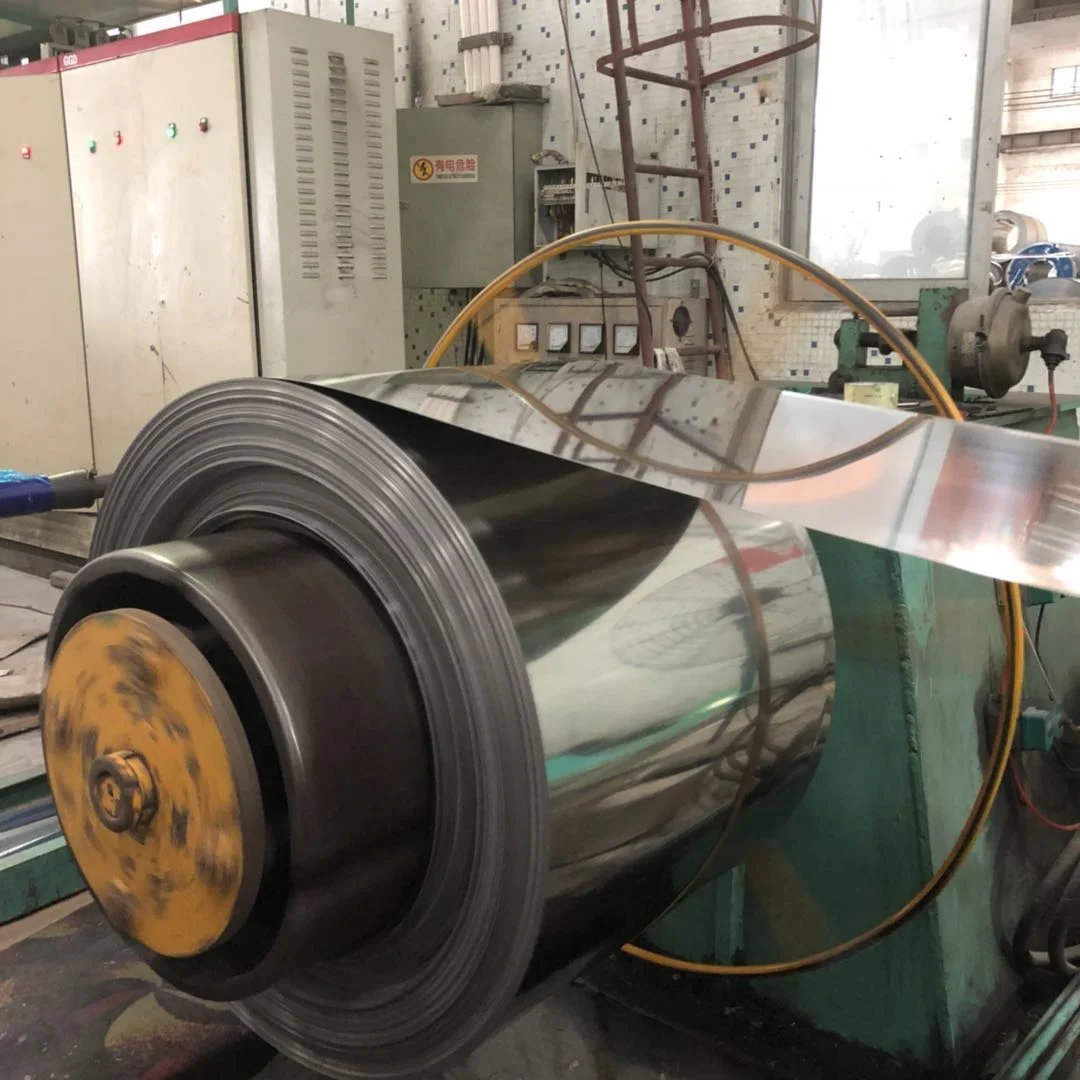 China supplier Baosteel materials AOD 201 cold rolled stainless steel coil