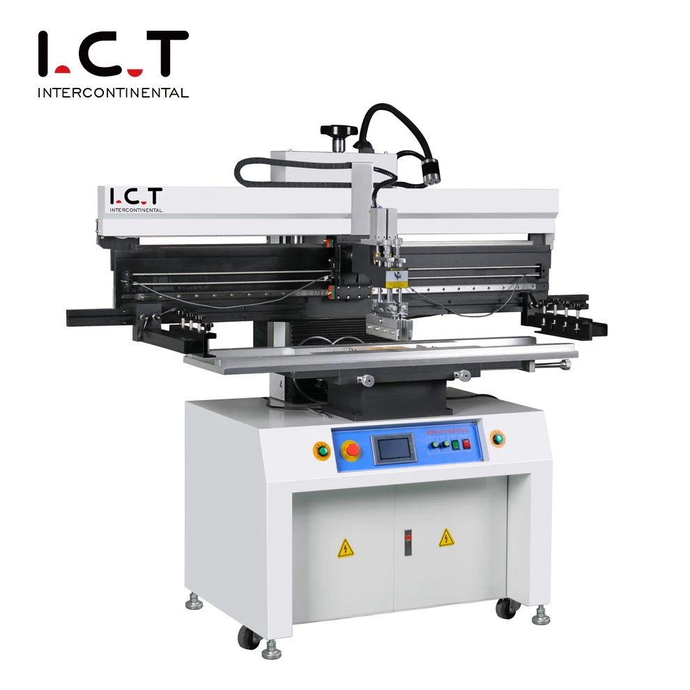 Hot Selling ETA Semi Auto Stencil Printer Semi Solder Paste Printing Machine Semi Stencil Printer Made in China