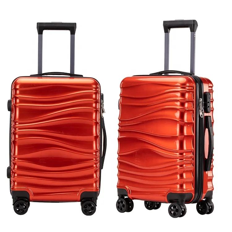 Waterproof Suitcase Customized Logo Print Trolley Luggage Flight Travel Bag