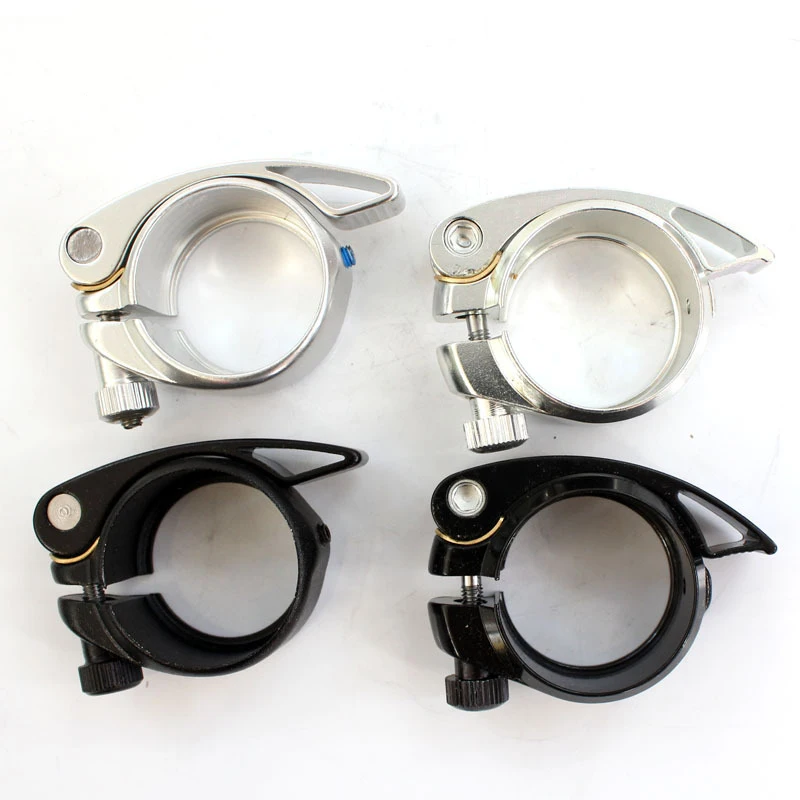 MAXFORD 40mm 41mm 40.8mm Aluminum Alloy Bicycle Seat Clamp with Quick Release Folding bicycle Seatpost Clamp Bicycle parts