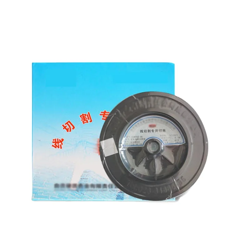 OEM молибденовая проволока режущие запасные части Edm 0,18 мм x 2000 м молибденовая проволока для машины для резки проволоки