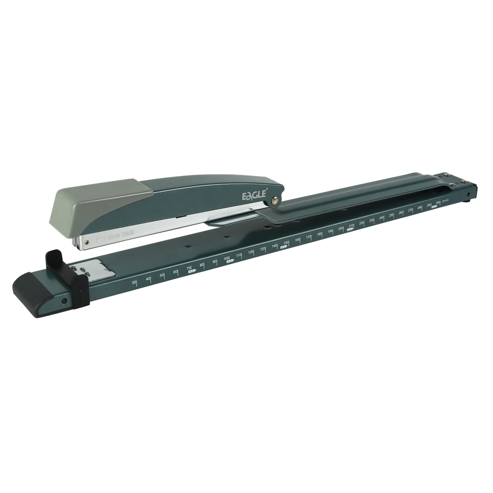 Eagle High Quality Staplers Stationery 26/6 Plastic Flat Clinch Stapler For Office Supply