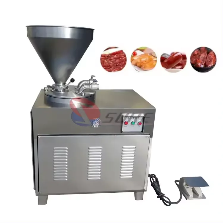 High output sausage/salami/hot dog making maker production line/hog dog making machine