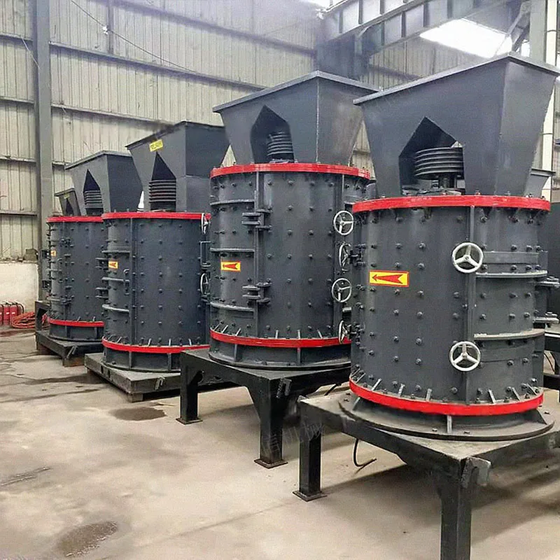 Iron Ore Plate Hammer Crusher Vertical Sand Making Machine for Basalt and River Pebble