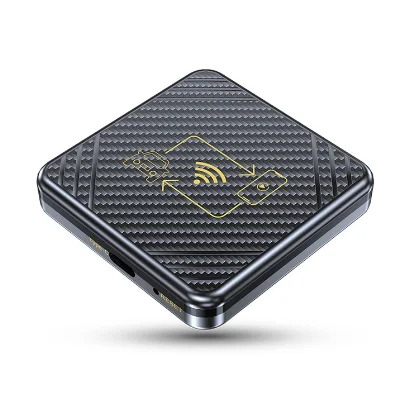 Hot carplay ai box wired to wireless carplay adapter to connected intelligent Android Auto car box