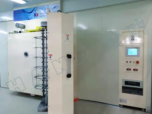 Cosmetic plastic packing vacuum metallizing machine plasma PVD chrome vacuum coating machine UV spray painting line