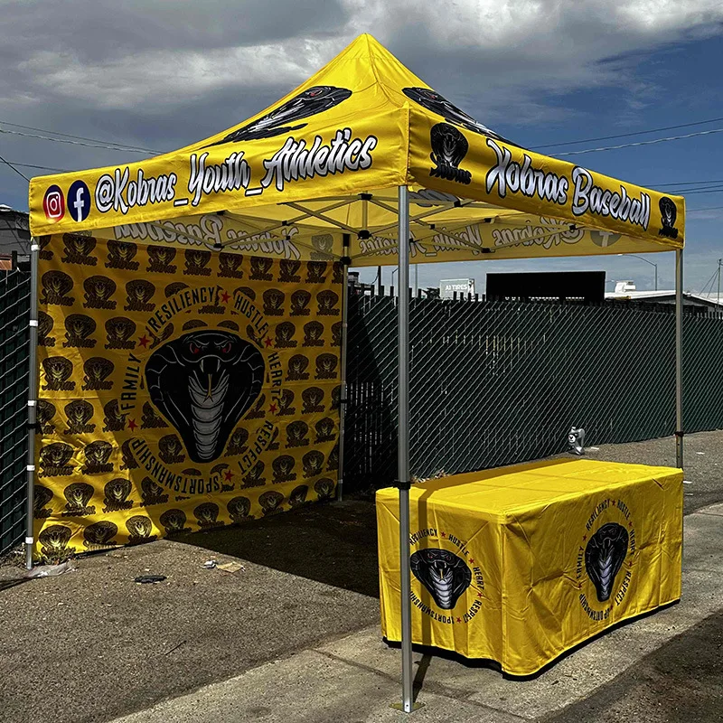 Custom 10x10 10x15 10x20 Aluminum Frame Folding Waterproof Outdoor Event Party Trade Show Pop Up Canopy promotional Tent