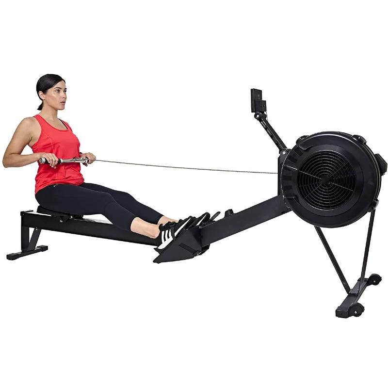 Cheap Commercial Fitness Gym Equipment Foldable Air Rowing Machine,Home Indoor Cardio Exercise Display Air Rower.