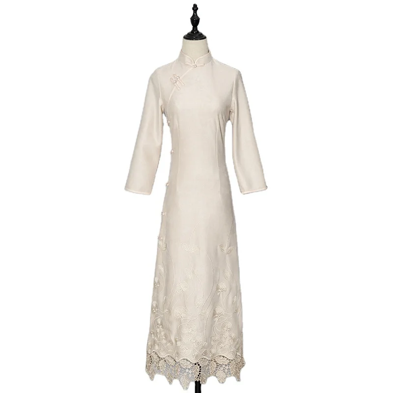 Традиционная одежда Qipao, платье Qipao для девочек, традиционный Ципао, Ципао, классическое модное китайское женское платье