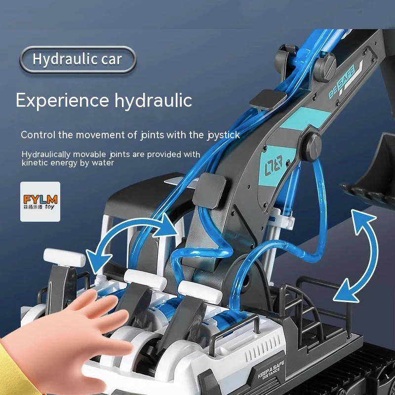 Новейший высококачественный 3D инженерный Автомобиль DIY сборка игрушка деревянный погрузчик гидравлические экскаваторы краны Игрушки для мальчиков