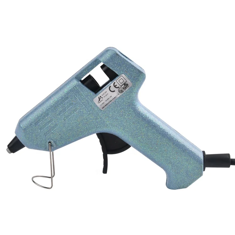 New arrival 10W diy mini craft  glue gun heat capacity fast preheating hot melt glue gun with glue sticks