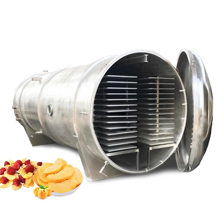 TCA Freeze drying machine sublimation condensation dryer vacuum freeze dryer for fruits vegetables