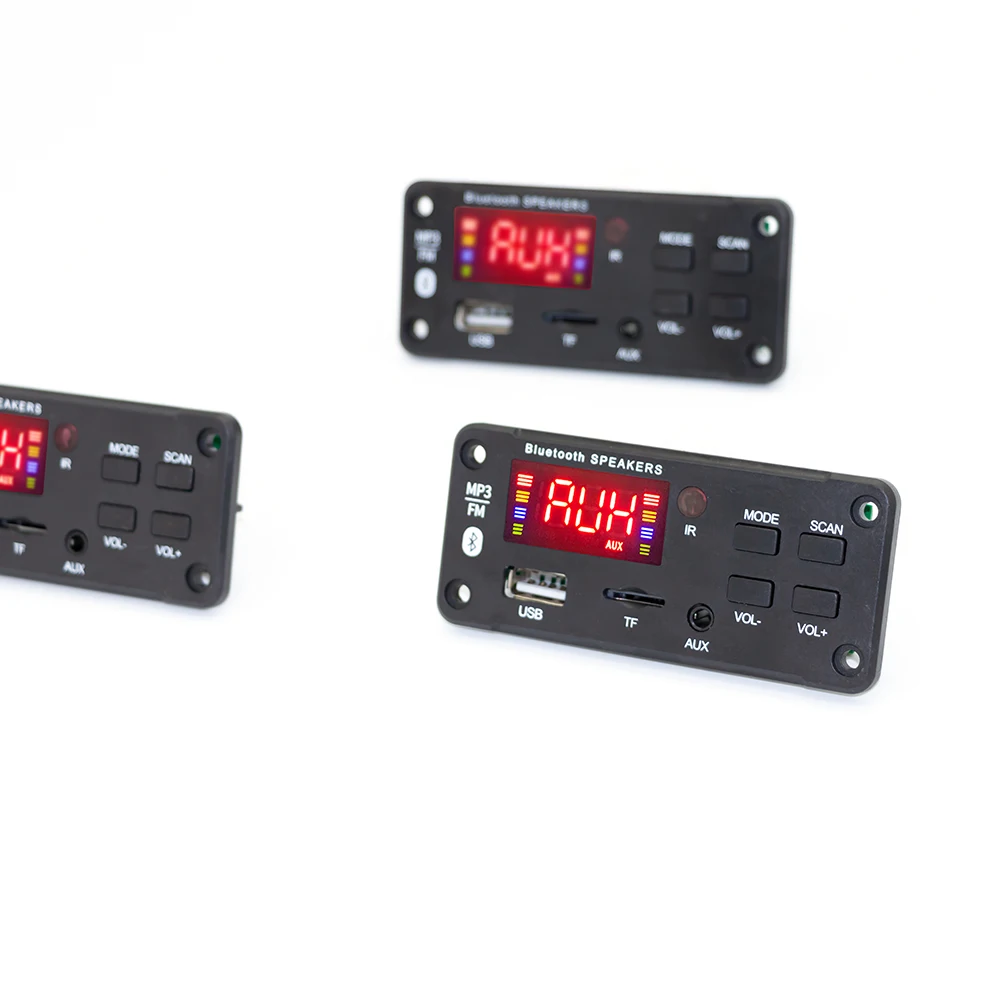 Blue tooth MP3 Decoder Audio Board DC 5V 12V USB Power Supply TF FM Radio MP3 Player For Car Music Speaker+Remote Control