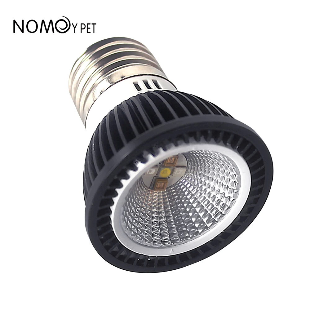 Pet LED calcium 3W basking UVA + UVB LED Reptile Light Turtle Basking Platform Full Spectrum Lamp Sunbathe Heat Lamp for Lizard